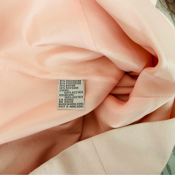 Lillie Rubin Lined Blazer Jacket Coat sz 8. Close up of two small stains - Picture 13 of 15